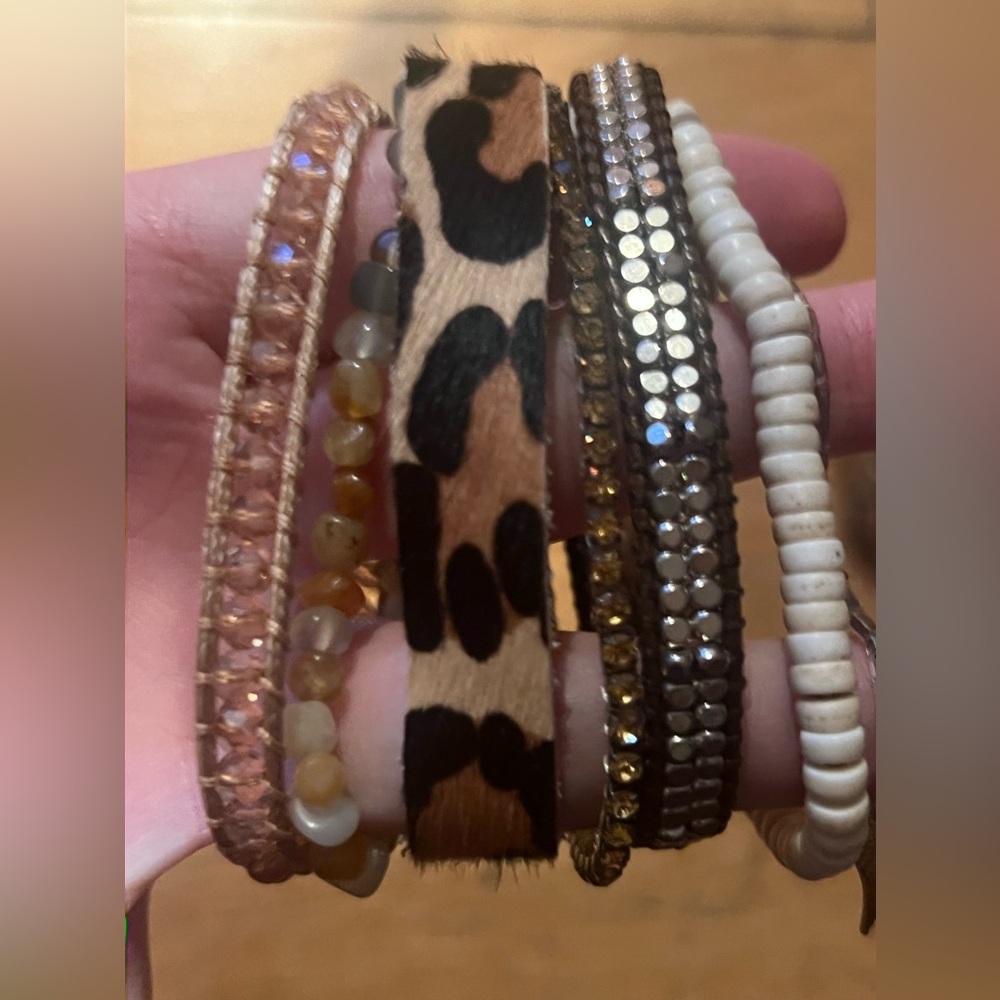 Victoria Emerson bracelet stack